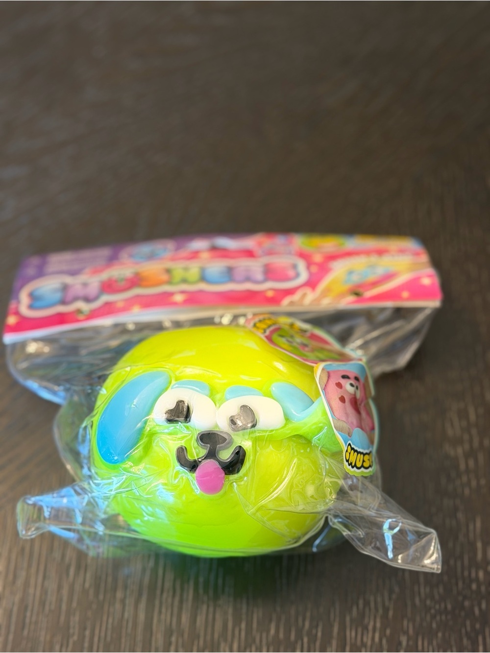 Viral Orb Curiosities Smushers Green Dog Puppy Fidget Squishy Stress Ball